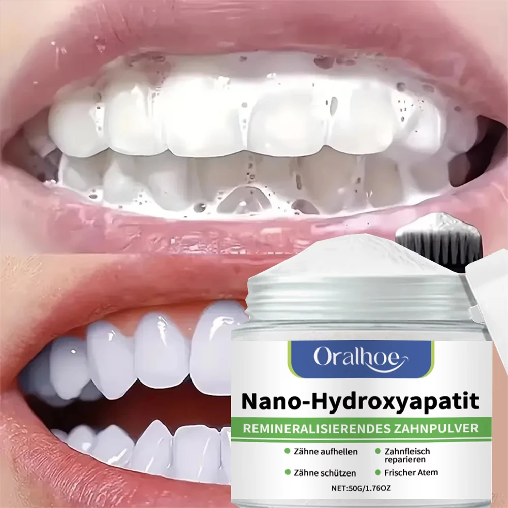 Hydroxyapatit-Zahnaufhellungspulver Professionelle Mundpflege – Bild 2