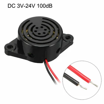 Alarm Hohe-descibel DC3V-24V 100dB Elektronische Summer Beep Ton Alarm Ringer Kontinuierliche Sound