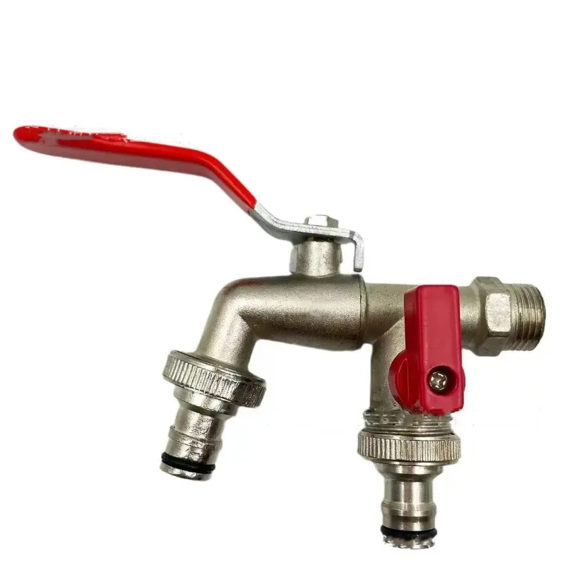 Gartengeräte Messing Wasserhahn 1/2" Außen- und Innenbereich