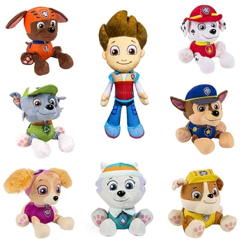 Paw Patrol Hund Welpen Spielzeug Plüschpuppe Welpe Patrol Spielzeug Puppe Everest Patulla Canina Action Anime
