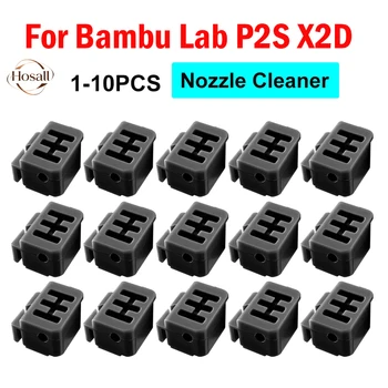 P2s Düsenreiniger X2D P2s Bambu Lab Zubehör Langlebige Bambulab P2s Düsenbürste Silikon-Reinigungspad