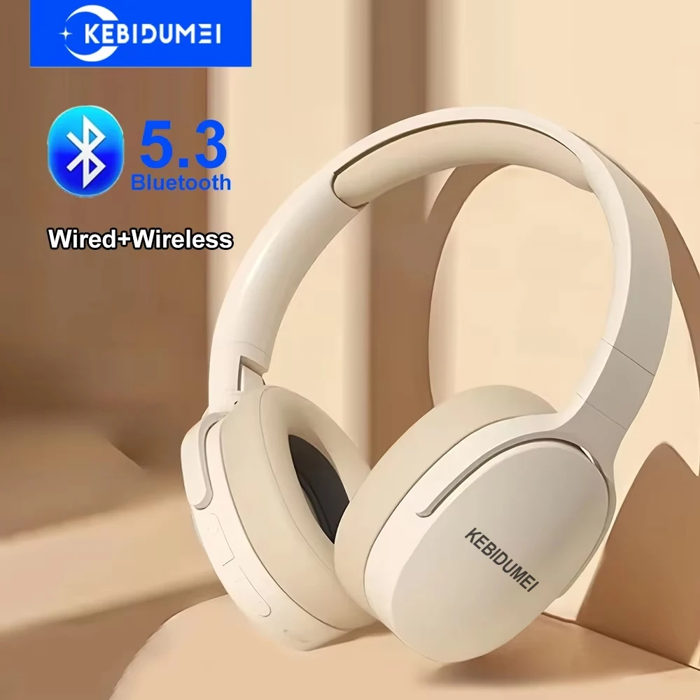 Bluetooth 5.3 Headsets Gaming Kopfhörer Dual Modus Drahtlose