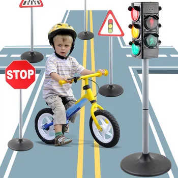 Kinder Simulierte Ampel Große Realistische Straßenverkehr Anzeige Licht Modell Für Vorschule Wissenschaft