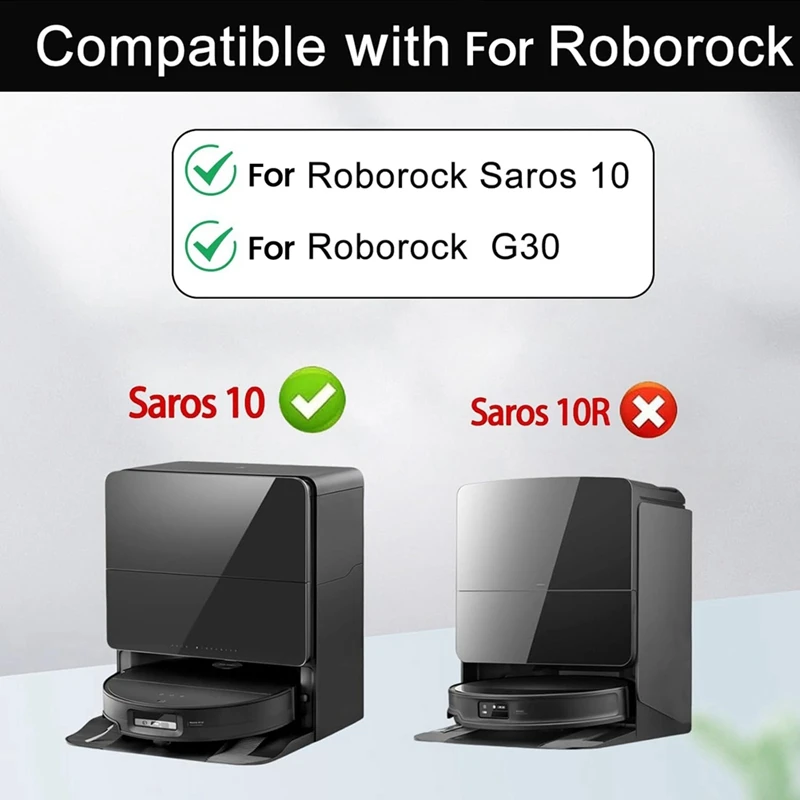 Roborock Saros 10, Zubehör, Hauptwalze, Seitenbürste – Bild 3
