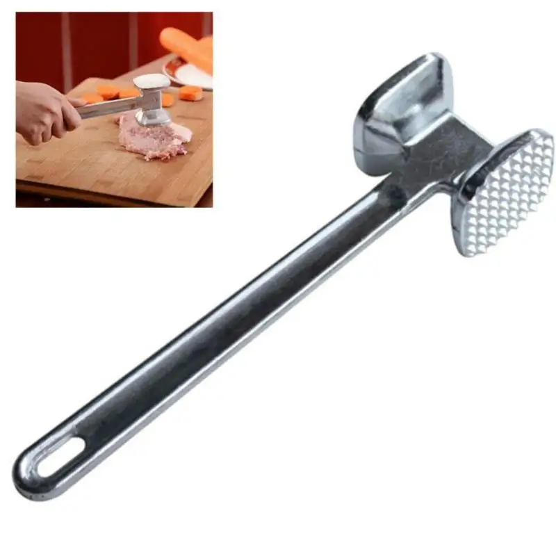 1PC Zink-legierung Fleischklopfer Hammer Mallet Werkzeug für