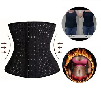 Frauen Körper Shapewear Bauch Abnehmen Schwarz Bauch Band Gestaltung Shaper Korsett Postpartale Flache Bauch