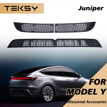 TEKSY Für Tesla Model YL Y L / Y 2026 Juniper Innerer Lüftungsgitter Unterer Stoßfänger Anti-Insekten-Netz