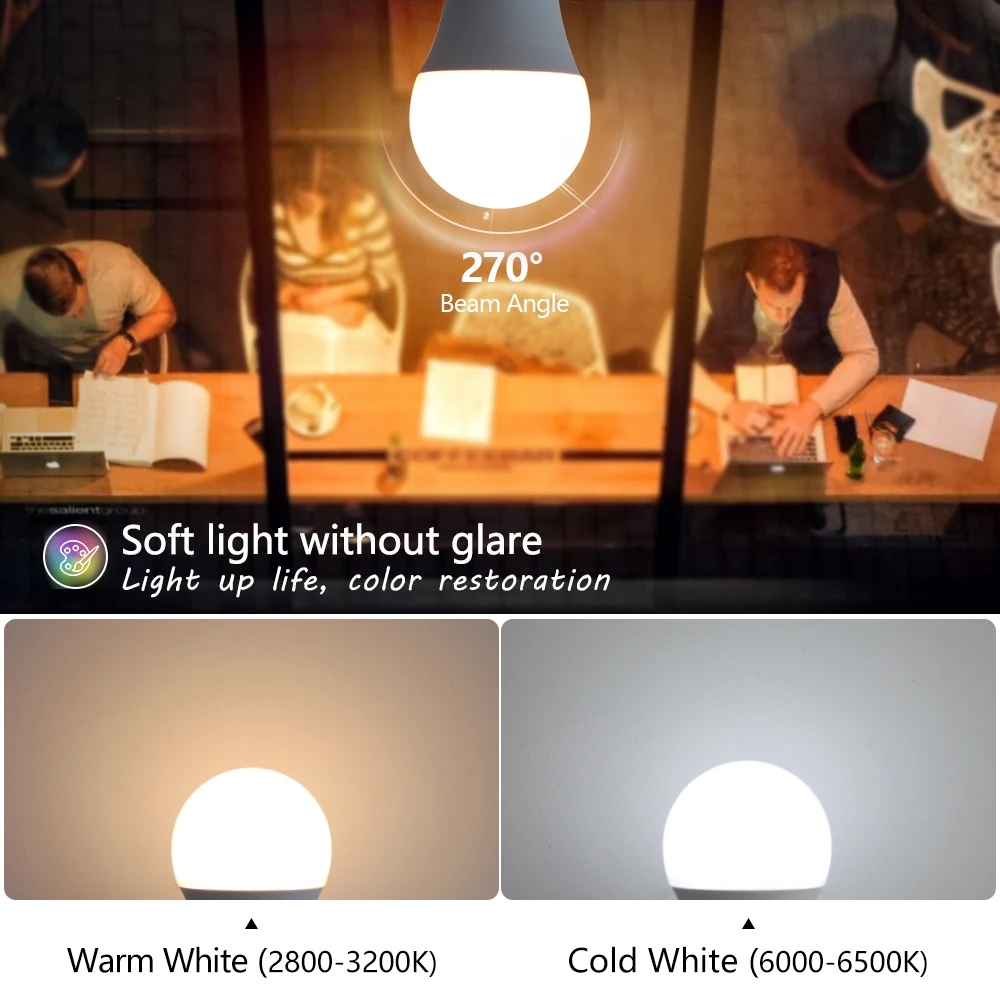 3W 6W 9W 12W 15W 18W Led-lampe Lampen E27 Lampada Led-lampe – Bild 3
