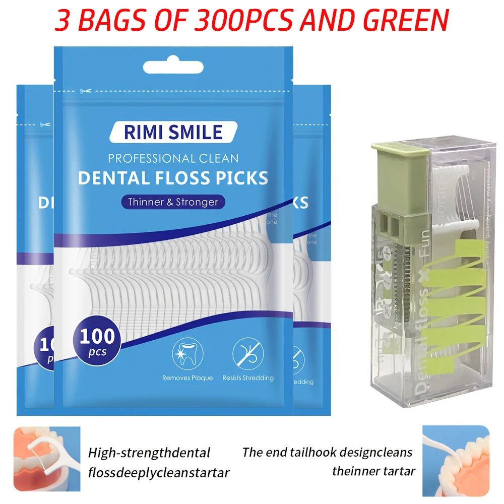 (Erschwinglich) 50/100/300 Stück – RIMI Smile Floss – wird – Bild 4