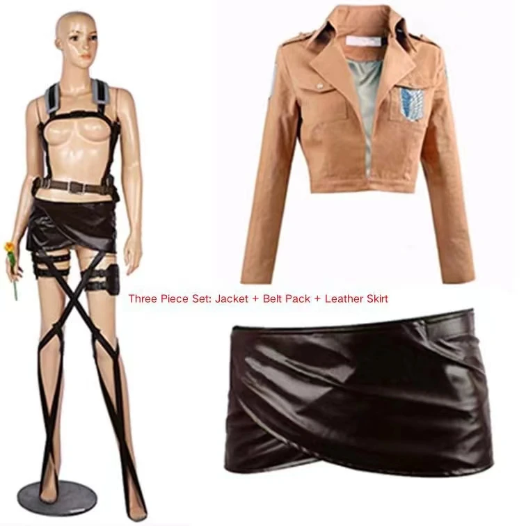 Anime Angriff auf Titan Cosplay Shingeki keine Kyojin Jacke – Bild 3