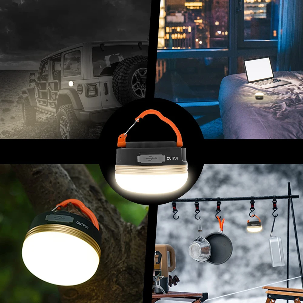 Camping-Laterne 10 W, 1200 mAh, USB-aufladbar – Bild 6