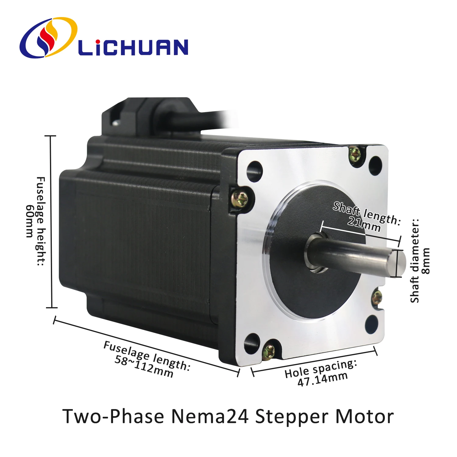 Dc24v ~ 50v 2.5a 3-Achsen-Schritttreibermotor 2-Phasen-Nema24 – Bild 3