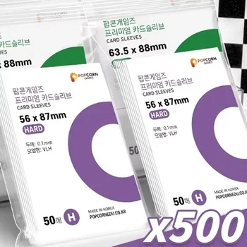 HD Transparent Kpop Idol Karte Schutzhülle Karten Spiel Poker Wasserdichte Schutz Spiel Bord Fotos Halter