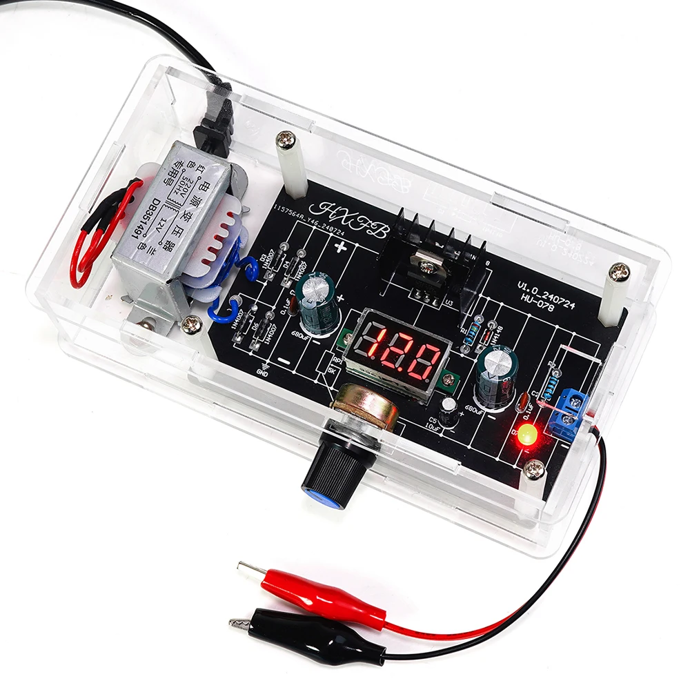LM317 Einstellbare Netzteil DIY Kit DC Geregelte Netzteil
