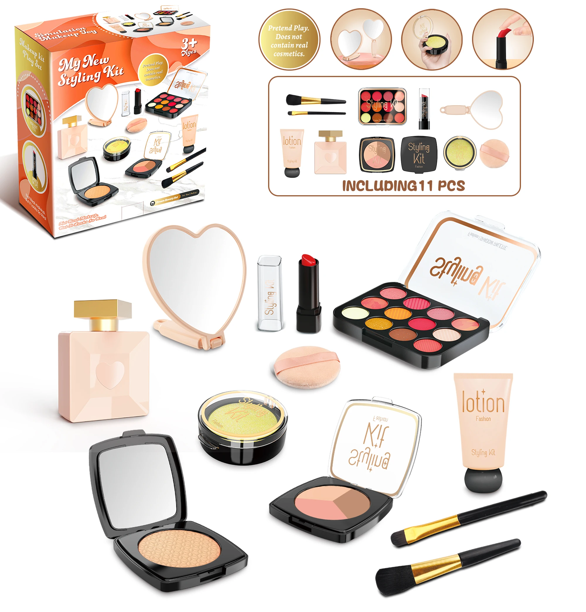 Spielen Sie Make-up-Spielzeuge, simulierte Kosmetik – Bild 5