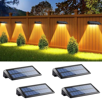 Solar Wand Licht Im Freien Wasserdichte Solar Licht Beleuchtung Haus Garten Hof Dekoration Im Freien