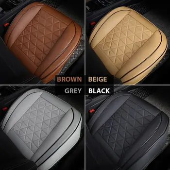 Vordere Auto Sitz Abdeckung PU Leder Autos Sitzkissen Autos Sitz Schutz Universal Auto Stuhl Pad Matte Auto
