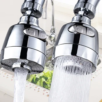 2/3 Modi Universal Küchen armatur Adapter Rotation Wasserhahn Filter Extender Küchen helfer Spray Wassers