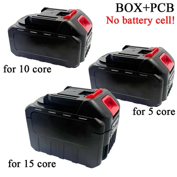 5Core 10Core 15Core 18650 Li-Ion Batterie Fall Box PCB BMS Schutz Platine Kein für Makita Lomvum Zhipu