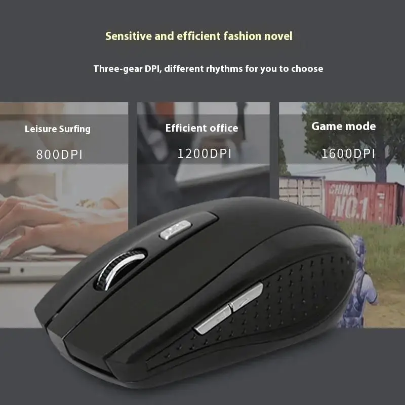 Bluetooth 5,2 Maus 2,4G Drahtlose Maus Dual-Modus Stille Maus – Bild 3