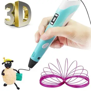 Praktische neue 1,75 mm Druckfilament ABS/PLA 10 m Modellierung für 3D-Zeichnungsdrucker-Stift
