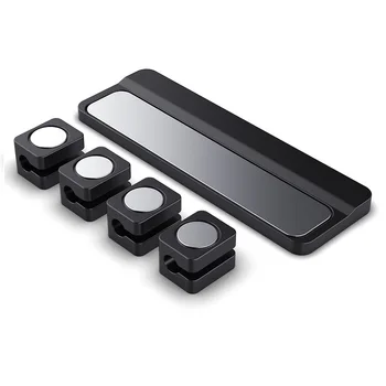 Kabel-Organizer Magnetische Kabelclips Kabelhalter Verstellbarer Kabelhalter für unter den Schreibtisch