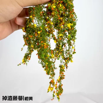 Miniatur-Blumen-Kletterpflanzen-Modell, Landschaftsmaterial, DIY Handgemachtes Diorama