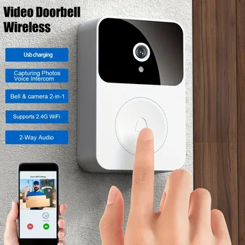 WIFI Video Türklingel Kamera Drahtlose IR Nachtsicht Smart Home Sicherheit HD Türklingel