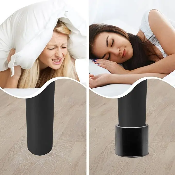 24 Stück runde Möbel-Fußkappen für Stuhl, Tisch, Sofa – Bild 4