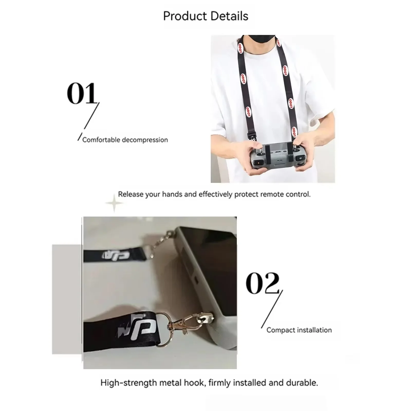 Lanyard für DJI RC & RC 2 & RC Pro Controller, DJI Mini 4 Pro – Bild 4