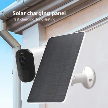 10W 5V Solarpanel Micro Typ-C Outdoor Solarzellen Ladegerät Solarmodule für Überwachungskamera Kleines