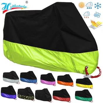 Motorradabdeckung M L XL XXL XXXL XXXXL universal Outdoor UV-Schutz Fahrrad Regen Staubdicht Rollerabdeckungen