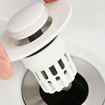 Druckknopf-Ablaufstopper für Universelle Waschbecken, Messingkern Pop-up-Kern Zubehör