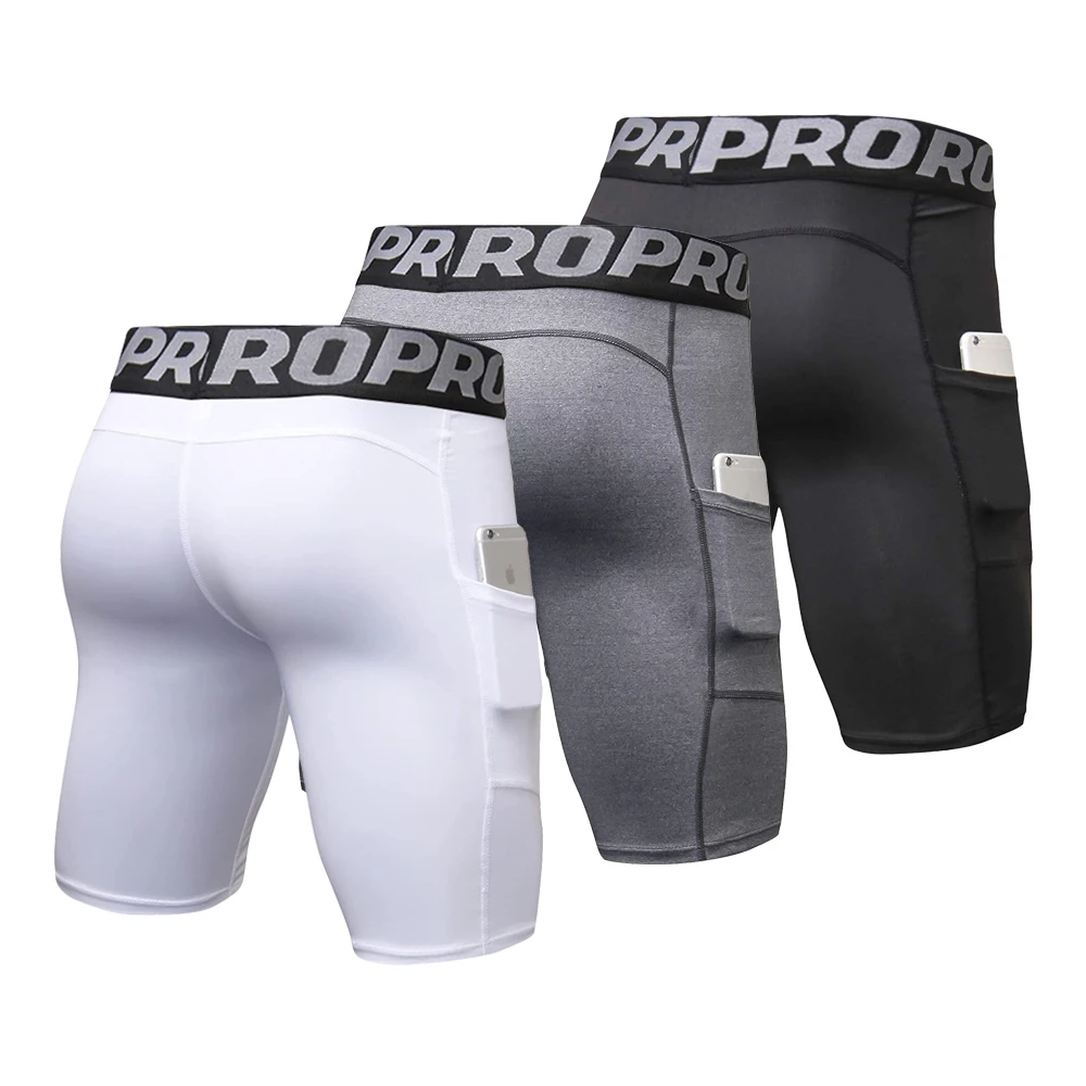 Herren-Fitness-Shorts mit Taschen – Bild 2