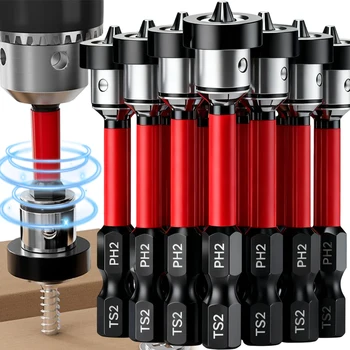 Magnetische Positionierung Schraubendreher Bits S2 Trockenbau Schraube für Gipskarton Ortung Bit Charge Kopf