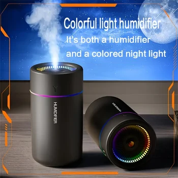 Auto Luftbefeuchter Bunte LED Aromatherapie Luftbefeuchter Stille Ultraschall Luft Aromatherapie Maschine