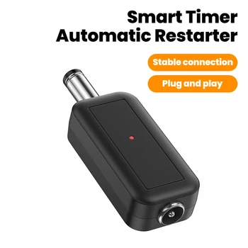DC WiFi Auto Reboot Router 24H Automatische Abschaltung Reset Tool 5,5x2,1mm Neustart Steuerleitung 5V-24V