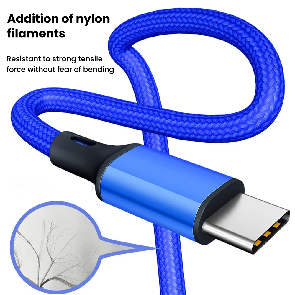 Kurzes Datenkabel 25 cm für Powerbank, Micro-USB oder USB-C – Bild 2