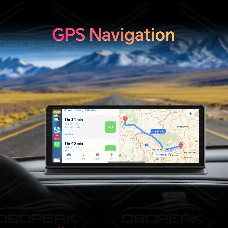 K2 pro 11.3 "Auto DVR 4k Kamera drahtlose Carplay Android – Bild 3