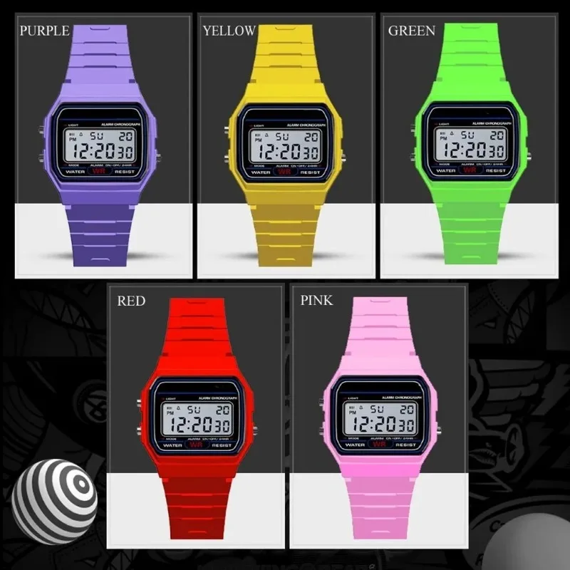 Luxuriöse Herren-Armbanduhr, analog, digital, Militär – Bild 5