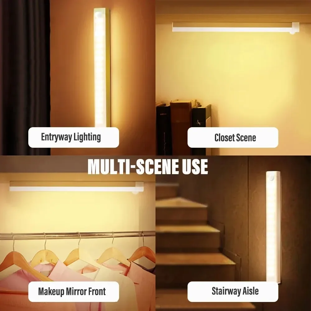 LED-Bewegungs sensor Licht drahtlose LED Nachtlicht Typ C – Bild 5