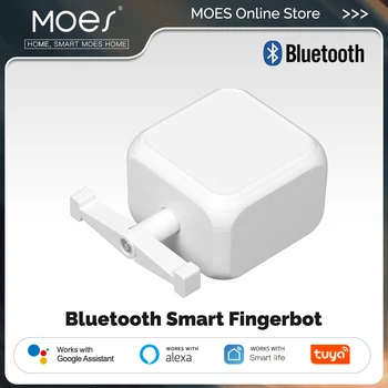 MOES Tuya Smart Bluetooth Finger Robot Warp Switch Button Key Smart Life App mit Sprachsteuerung über Alexa