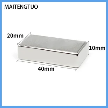 40 x 20 x 10 mm, runde Magnete, 40 x 20 x 10 mm, stark, leistungsstark, magnetisch, für Kühlschrank