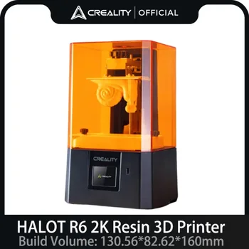 Creality HALOT R6 2K-Harz-3D-Drucker, einfach zu bedienen, Anti-UV-Deckel, Anti-Rutsch-Schrauben