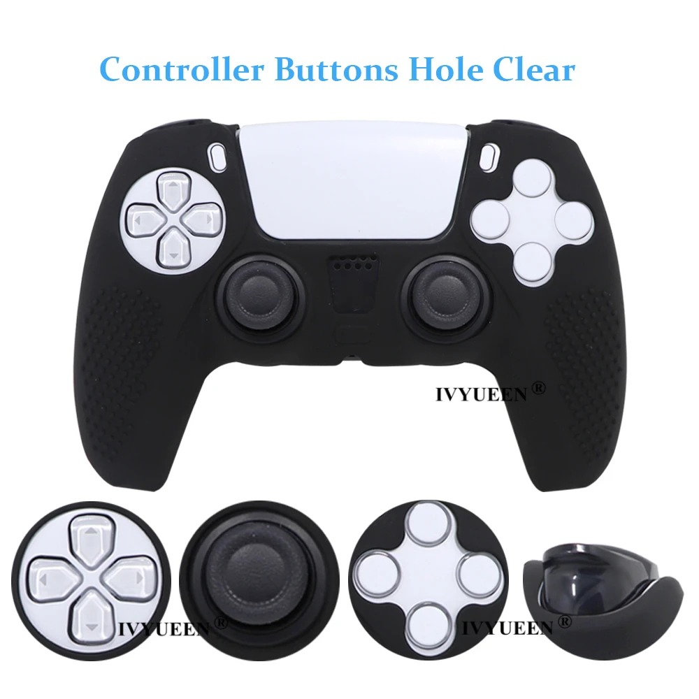 IVYUEEN Anti-Rutsch-Silikonhülle für PlayStation 5 PS5 DS5 – Bild 3