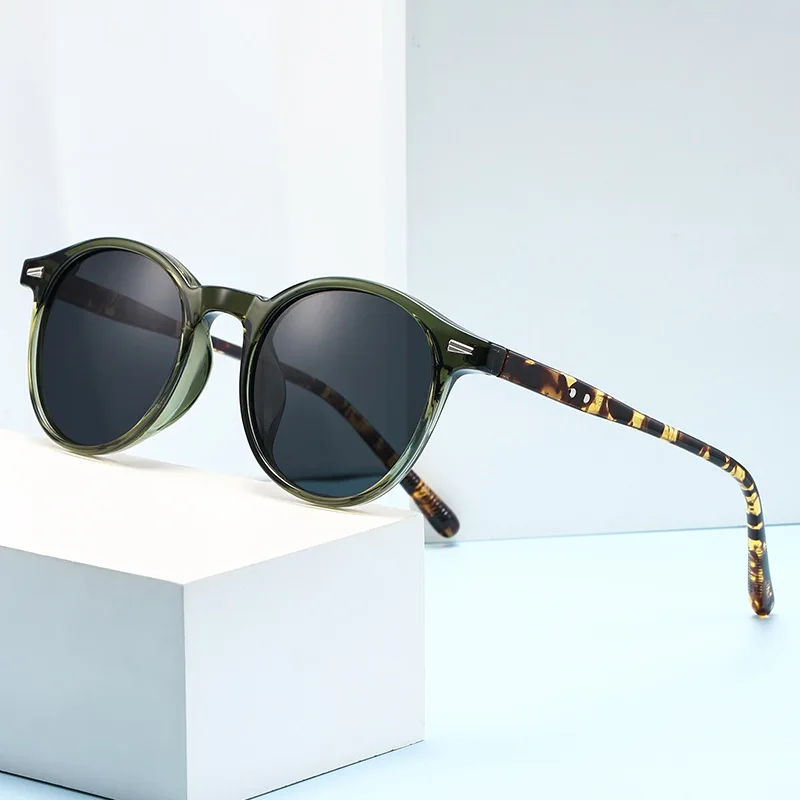 Vintage Runde Sonnenbrille für Damen und Herren, kreisförmige – Bild 5