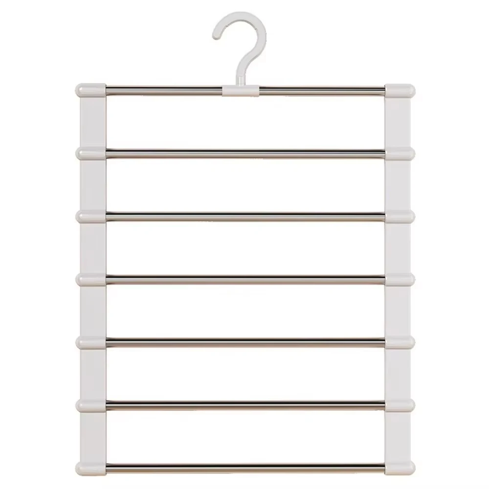 Mehrschichtiger Hosenbügel Platzsparender Schrank-Organizer – Bild 6