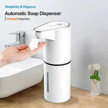 Badezimmer-Seifenspender mit automatischer Erkennung, Typ C, mehrere Stufen, kontaktloser elektrischer