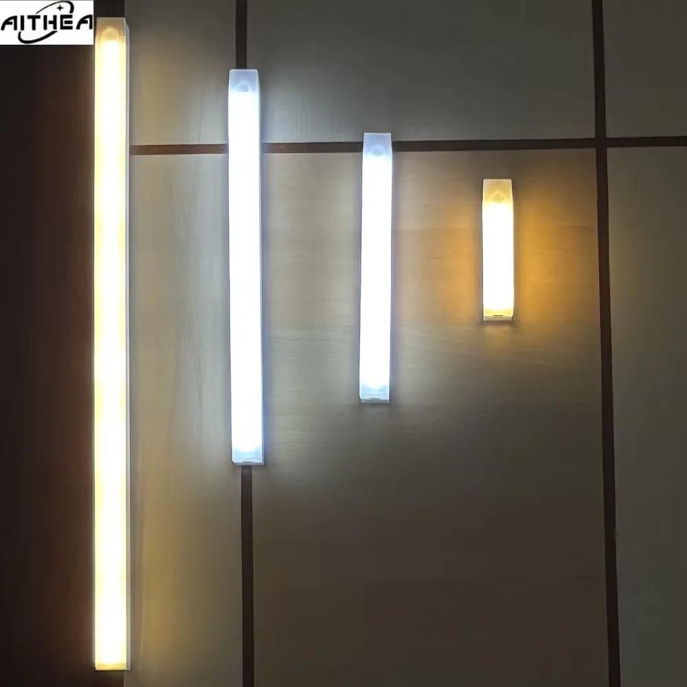 AITHEA Bewegungssensor LED-Nachtlicht USB-Aufladbare – Bild 2
