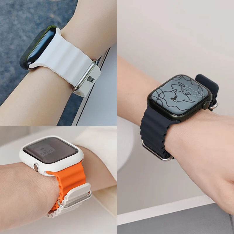 Armbänder für Apple Watch Band 44 mm 40 mm 45 mm 49 mm 41 mm – Bild 6